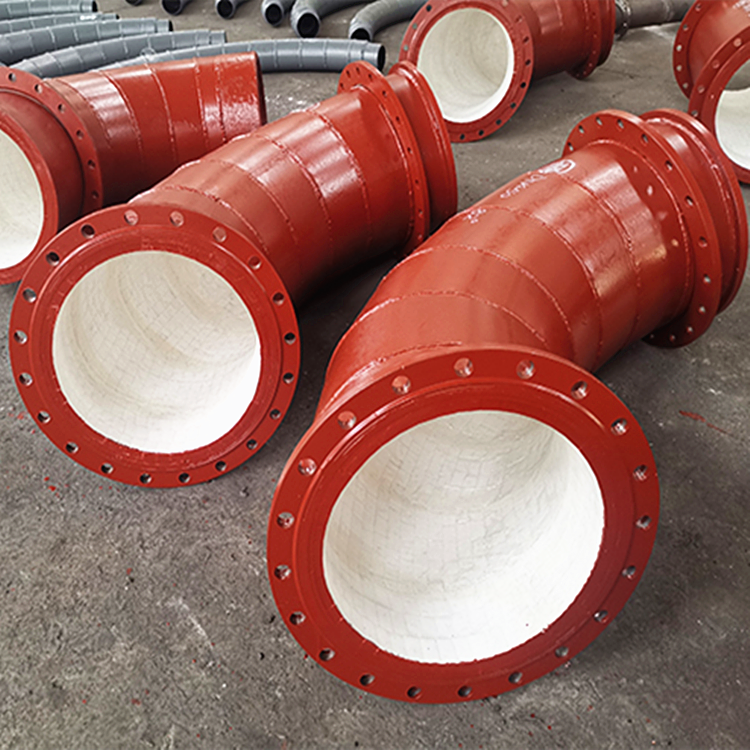 陶瓷貼片耐磨彎頭